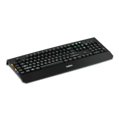   Belkin F1DN008KBD, Teljes méret (100%), Vezetékes, USB, QWERTY, Fekete