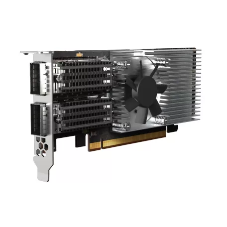 QNAP QXG-100G2SF-E810, Belső, Vezetékes, PCI Express, Rost, 100000 Mbit/s