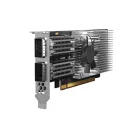 QNAP QXG-100G2SF-E810, Belső, Vezetékes, PCI Express, Rost, 100000 Mbit/s