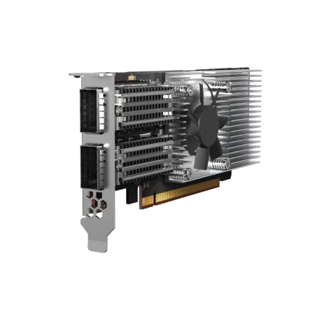 QNAP QXG-100G2SF-E810, Belső, Vezetékes, PCI Express, Rost, 100000 Mbit/s