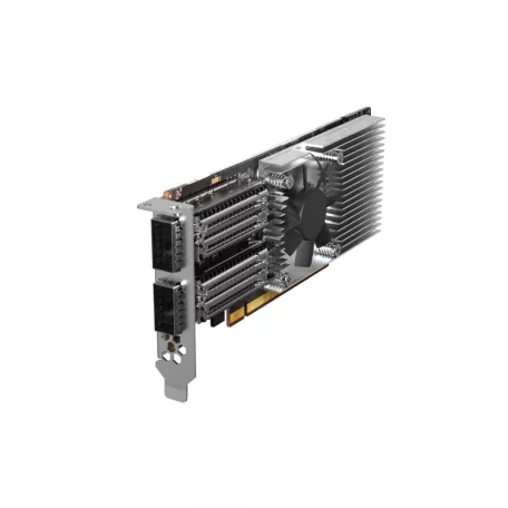 QNAP QXG-100G2SF-E810, Belső, Vezetékes, PCI Express, Rost, 100000 Mbit/s