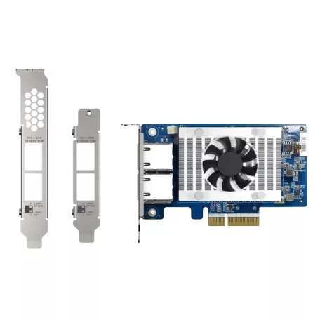 QNAP QXG-10G2T-X710, Belső, Vezetékes, PCI Express, Ethernet, 1000 Mbit/s