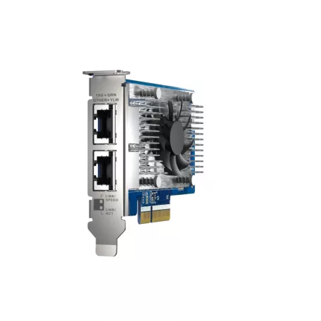 QNAP QXG-10G2T-X710, Belső, Vezetékes, PCI Express, Ethernet, 1000 Mbit/s
