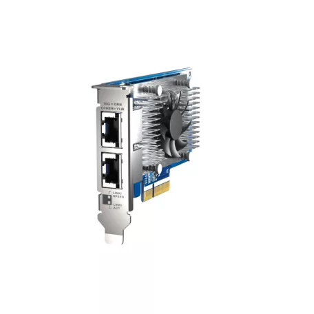 QNAP QXG-10G2T-X710, Belső, Vezetékes, PCI Express, Ethernet, 1000 Mbit/s