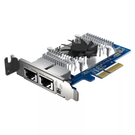 QNAP QXG-10G2T-X710, Belső, Vezetékes, PCI Express, Ethernet, 1000 Mbit/s
