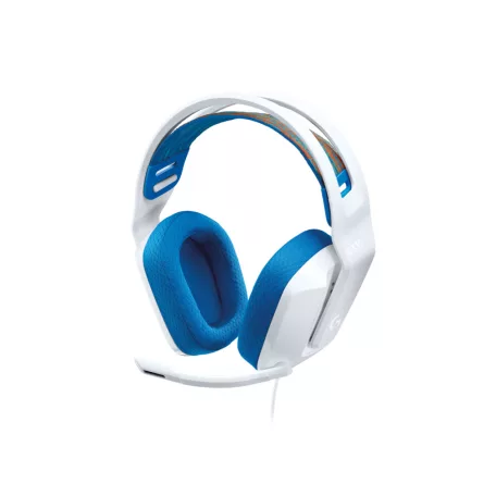 Logitech G G335, Vezetékes, Játék, 20 - 20000 Hz, 240 g, Headset, Fehér