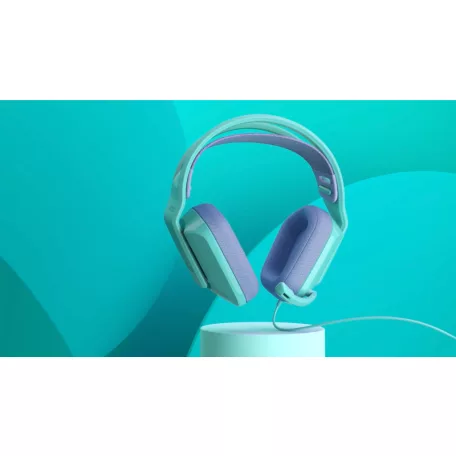 Logitech G G335, Vezetékes, Játék, 20 - 20000 Hz, 240 g, Headset, Fehér