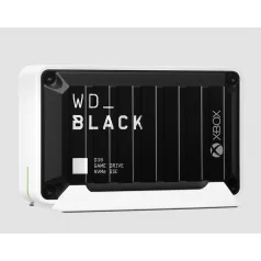   Western Digital WD_BLACK D30, 1 TB, USB C-típus, 3.2 Gen 2 (3.1 Gen 2), Fekete, Fehér