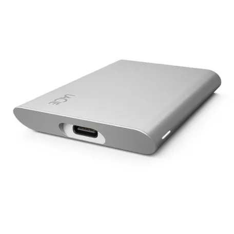 LaCie STKS1000400, 1 TB, USB C-típus, 3.2 Gen 2 (3.1 Gen 2), 1050 MB/s, Ezüst