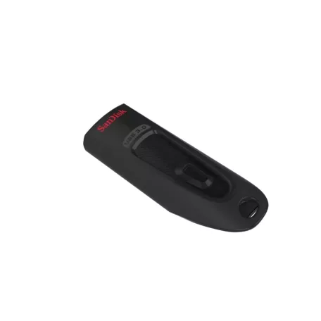 SanDisk Ultra, 64 GB, USB A típus, 3.2 Gen 1 (3.1 Gen 1), 130 MB/s, Tolattyú, Fekete