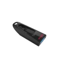 SanDisk Ultra, 64 GB, USB A típus, 3.2 Gen 1 (3.1 Gen 1), 130 MB/s, Tolattyú, Fekete
