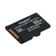   Kingston Technology Industrial, 32 GB, MicroSDHC, Class 10, UHS-I, 100 MB/s, 80 MB/s