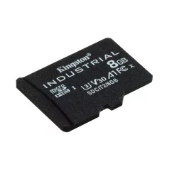   Kingston Technology Industrial, 8 GB, MicroSDHC, Class 10, UHS-I, 100 MB/s, 80 MB/s