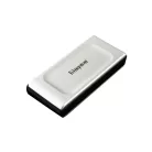 Kingston Technology XS2000, 500 GB, USB C-típus, 3.2 Gen 2 (3.1 Gen 2), 2000 MB/s, Fekete, Ezüst