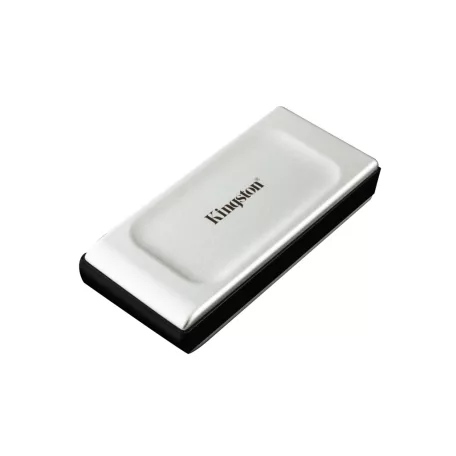 Kingston Technology XS2000, 500 GB, USB C-típus, 3.2 Gen 2 (3.1 Gen 2), 2000 MB/s, Fekete, Ezüst