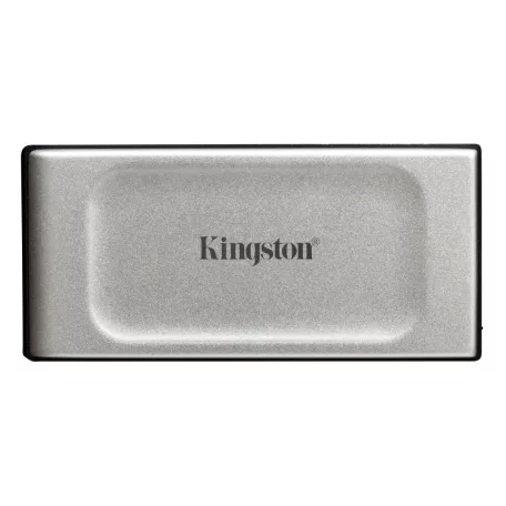 Kingston Technology XS2000, 1 TB, USB C-típus, 3.2 Gen 2 (3.1 Gen 2), 2000 MB/s, Fekete, Ezüst