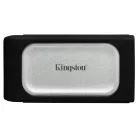 Kingston Technology XS2000, 2 TB, USB C-típus, 3.2 Gen 2 (3.1 Gen 2), 2000 MB/s, Fekete, Ezüst