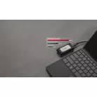 Kingston Technology XS2000, 2 TB, USB C-típus, 3.2 Gen 2 (3.1 Gen 2), 2000 MB/s, Fekete, Ezüst