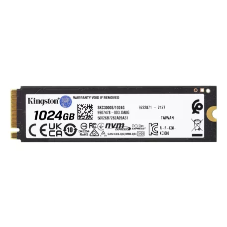 Kingston Technology KC3000, 1 TB, M.2, 7000 MB/s