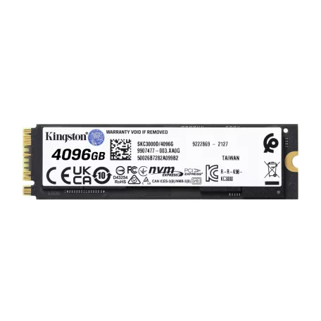 Kingston Technology KC3000, 4 TB, M.2, 7000 MB/s