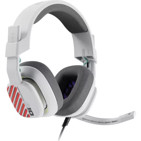 ASTRO Gaming A10 Headset, Vezetékes, Játék, 20 - 20000 Hz, 246 g, Headset, Fehér