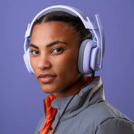 ASTRO Gaming A10 Headset, Vezetékes, Játék, 20 - 20000 Hz, 246 g, Headset, Halványlila
