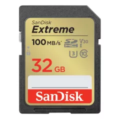   SanDisk SDSDXVT-032G-GNCI2, 32 GB, SDHC, Class 10, 100 MB/s, 60 MB/s, Class 3 (U3)