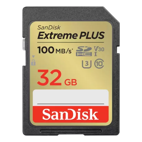 SanDisk SDSDXW2-064G-GNCIN, 32 GB, SDHC, Class 10, 100 MB/s, 60 MB/s, Class 3 (U3)