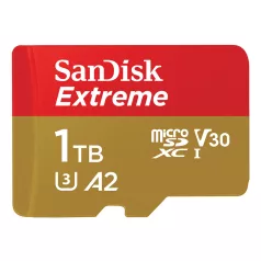   SanDisk Extreme, 1 TB, MicroSDXC, Class 3, UHS-I, 190 MB/s, Class 1 (U1)