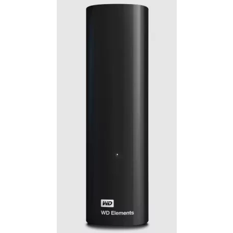 Western Digital Elements WDBWLG0200HBK-EESN, 20 TB, 2.0/3.2 Gen 1 (3.1 Gen 1), Fekete