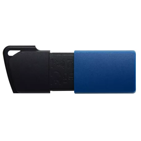 Kingston Technology DataTraveler Exodia M, 64 GB, USB A típus, 3.2 Gen 1 (3.1 Gen 1), Tolattyú, 10 g, Fekete, Kék
