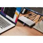 Kingston Technology DataTraveler microDuo 3C, 128 GB, USB Type-A / USB Type-C, 3.2 Gen 1 (3.1 Gen 1), 200 MB/s, Egyéb típusú, Rozsdamentes acél, Lila