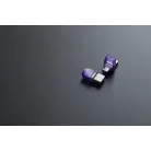 Kingston Technology DataTraveler microDuo 3C, 256 GB, USB Type-A / USB Type-C, 3.2 Gen 1 (3.1 Gen 1), 200 MB/s, Egyéb típusú, Rozsdamentes acél, Lila
