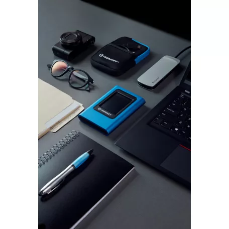 Kingston Technology IronKey Vault Privacy 80, 1,92 TB, USB C-típus, 3.2 Gen 1 (3.1 Gen 1), 250 MB/s, Jelszavas védelem, Kék