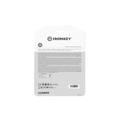   Kingston Technology IronKey Vault Privacy 50, 16 GB, USB A típus, 3.2 Gen 1 (3.1 Gen 1), 250 MB/s, Kupakos, Fekete, Kék