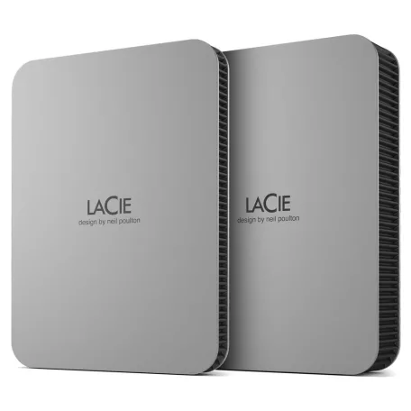 LaCie Mobile Drive (2022), 1 TB, 2.5", 3.2 Gen 1 (3.1 Gen 1), Ezüst
