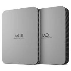   LaCie Mobile Drive (2022), 4 TB, 2.5", 3.2 Gen 1 (3.1 Gen 1), Ezüst