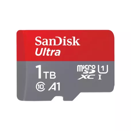 SanDisk Ultra, 1 TB, MicroSDXC, Class 10, UHS-I, 150 MB/s, Class 1 (U1)