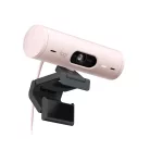 Logitech Brio 500, 4 MP, 1920 x 1080 pixelek, Full HD, 60 fps, 1280x720@60fps, 1920x1080@30fps, 720p, 1080p