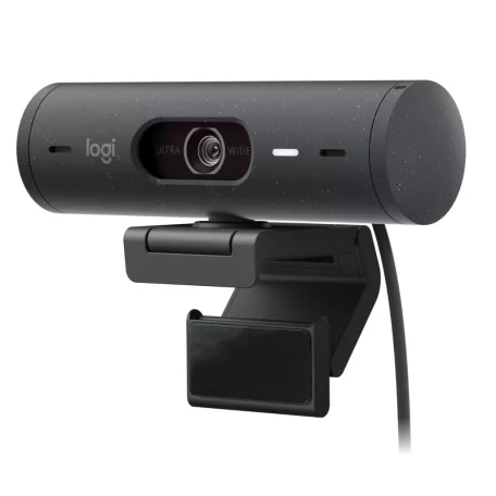 Logitech Brio 500, 4 MP, 1920 x 1080 pixelek, Full HD, 60 fps, 1280x720@60fps, 1920x1080@30fps, 1080p, 720p