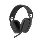 Logitech Zone Vibe 100, Vezeték nélküli, Hívás/zene, 185 g, Headset, Grafit