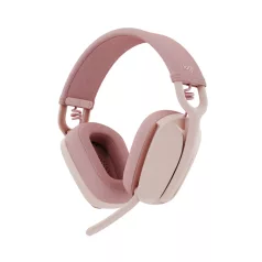   Logitech Zone Vibe 100, Vezeték nélküli, Hívás/zene, 185 g, Headset, Rózsa