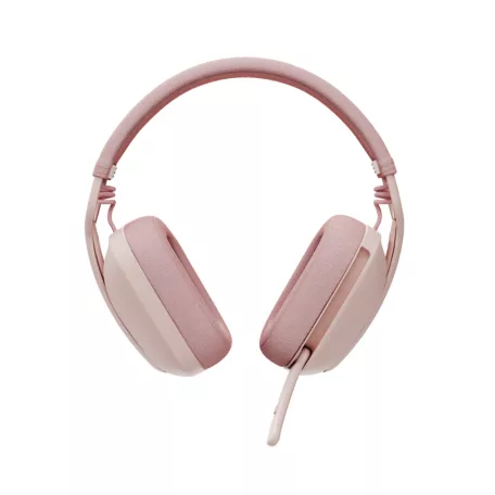 Logitech Zone Vibe 100, Vezeték nélküli, Hívás/zene, 185 g, Headset, Rózsa