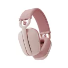 Logitech Zone Vibe 100, Vezeték nélküli, Hívás/zene, 185 g, Headset, Rózsa
