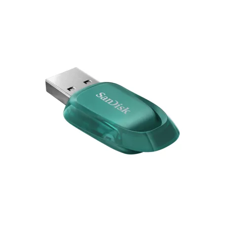 SanDisk Ultra Eco, 128 GB, USB A típus, 3.2 Gen 1 (3.1 Gen 1), 100 MB/s, Kábel, Zöld