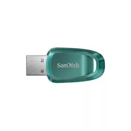 SanDisk Ultra Eco, 512 GB, USB A típus, 3.2 Gen 1 (3.1 Gen 1), 100 MB/s, Kupak nélküli, Zöld