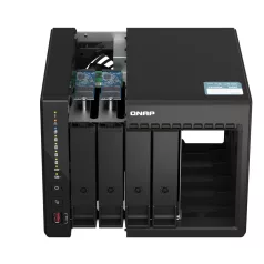   QNAP TS-453E, NAS, Tower, Intel® Celeron®, J6412, 8 GB, 0 TB