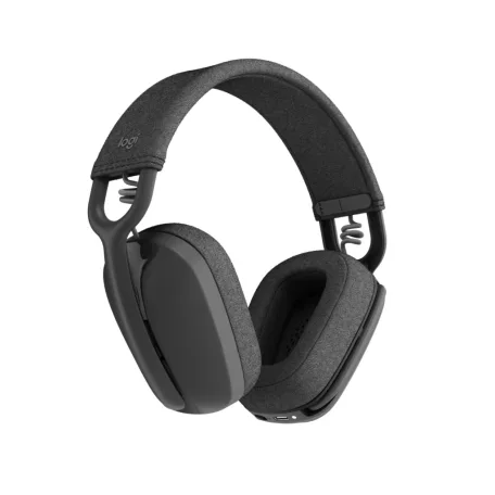Logitech Zone Vibe Wireless MS, Vezeték nélküli, Hívás/zene, 185 g, Headset, Grafit