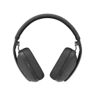 Logitech Zone Vibe Wireless MS, Vezeték nélküli, Hívás/zene, 185 g, Headset, Grafit