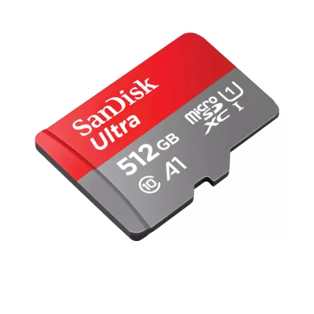 SanDisk SDSQUAC-512G-GN6FA, 512 GB, MicroSDXC, Class 10, UHS-I, 150 MB/s, Mágnesességnek ellenálló, Ütésálló, Hőálló, Vízálló, Röntgenálló
